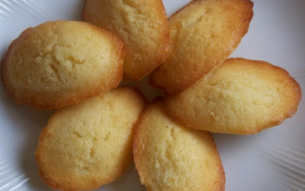 Madeleines au thé et au miel