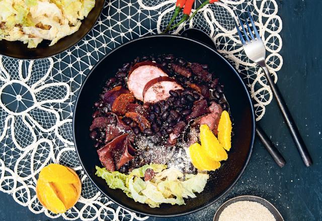 Feijoada aux trois charcuteries