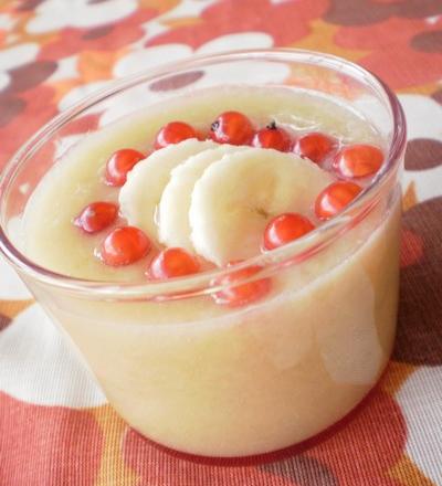 Compote rhubarbe / banane