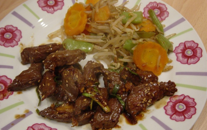 Bœuf mariné à la chinoise