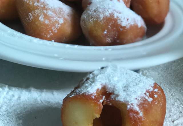 Beignets de pommes maison