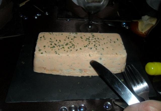 Terrine aux 2 saumons facile