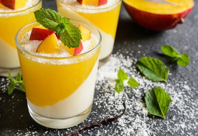 Repas de Noël : Mercotte partage sa recette de panna cotta à la mangue, un dessert tout en fraîcheur !