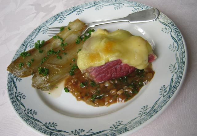 Basse-Côte de bœuf de Chalosse au Maroilles