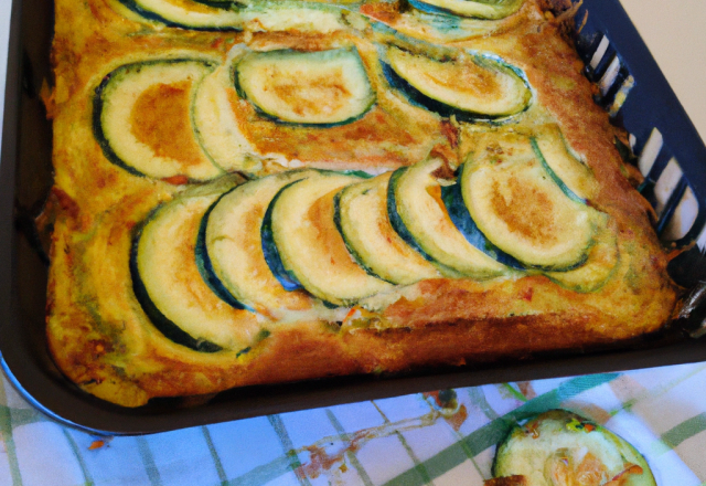 Gâteau de courgettes