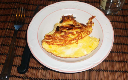 Omelette aux aillets