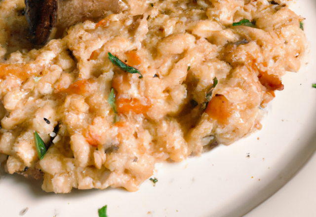 Risotto au four