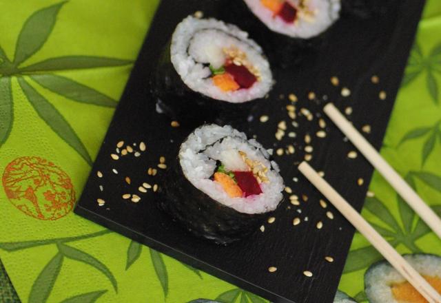 Sushis végétariens