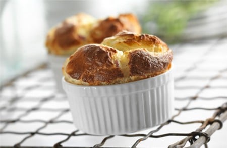 Soufflés aux oignons et au Philadelphia