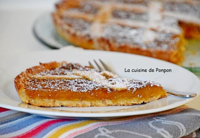 Crostata aux prunes et amandes