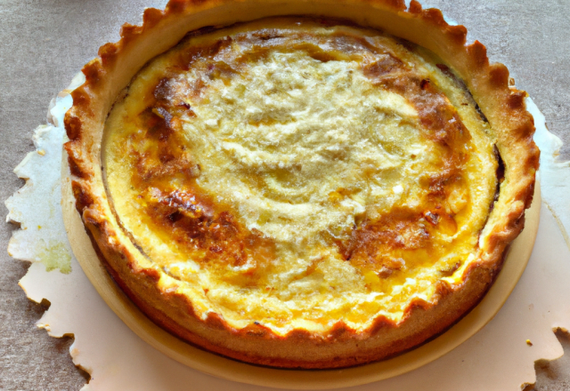 Tarte au fromage de ma grand-mère