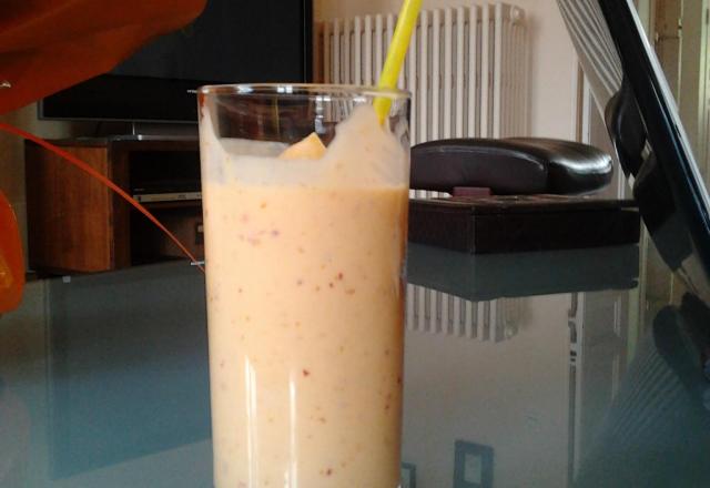 Smoothie nectarine abricot