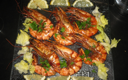 Gambas au pastis