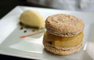 Macaron pomme