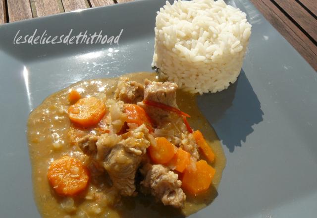 Sauté de veau à l'orange au cook'in