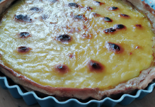 Tarte au maroilles express