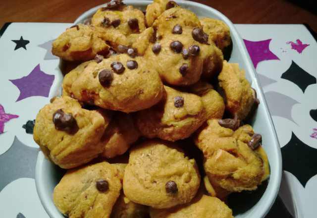 Cookies au beurre salé et pépites de chocolat