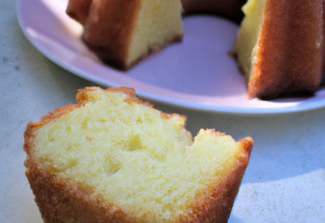 Gâteau au yaourt moelleux et fondant