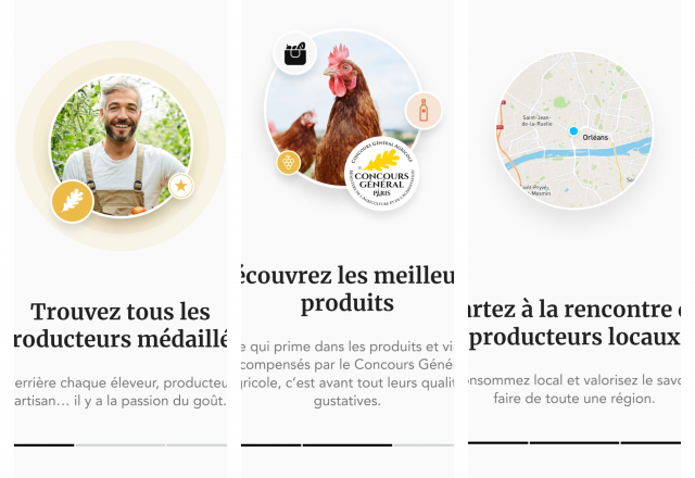 On a testé l'appli qui recense les produits médaillés du concours général agricole