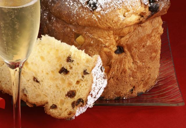 Panettone aux raisins secs