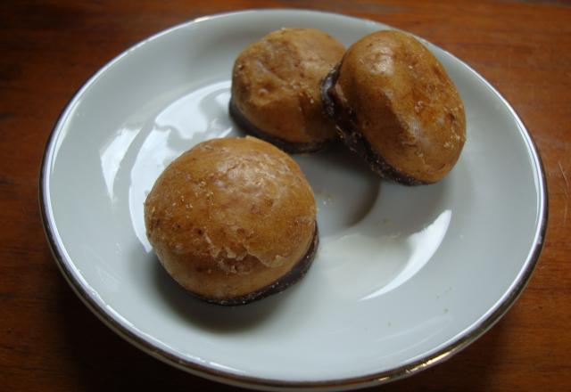 Petits pains épices et chocolat