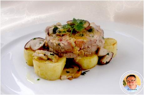 Filet mignon de porc farcis aux cêpes