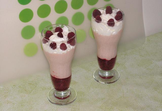 Milk-shake framboise