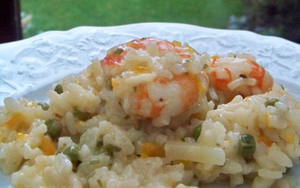 Risotto aux crevettes classique