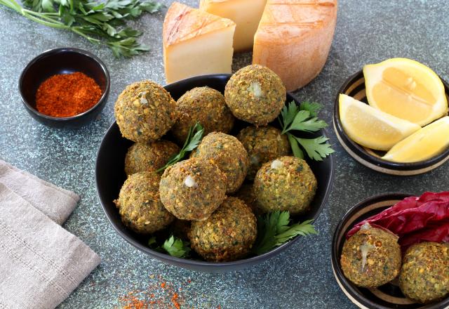 Falafels au fromage Pur Brebis Pyrénées