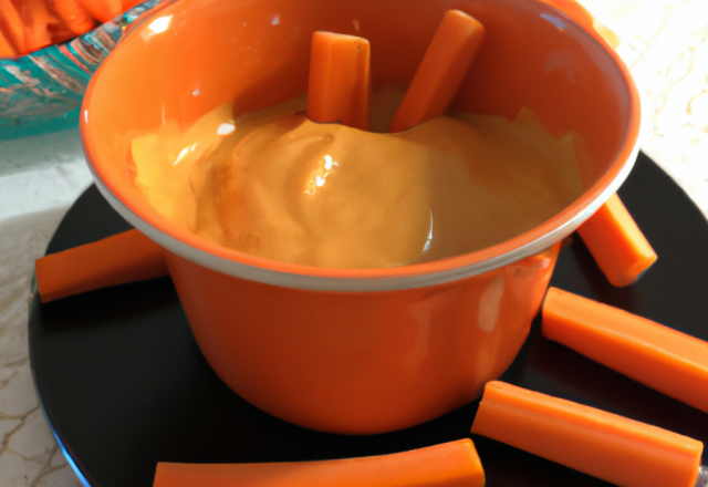 Fondue de carottes à l'orientale