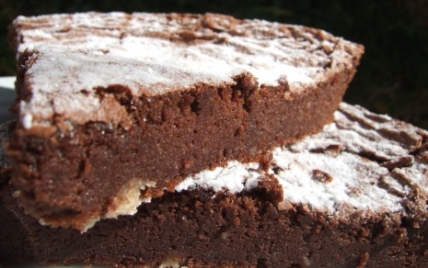 Gâteau fondant au chocolat économique