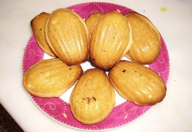 Des madeleines sans levure