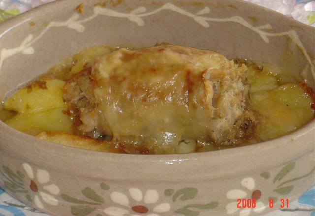 Andouillette gratinée