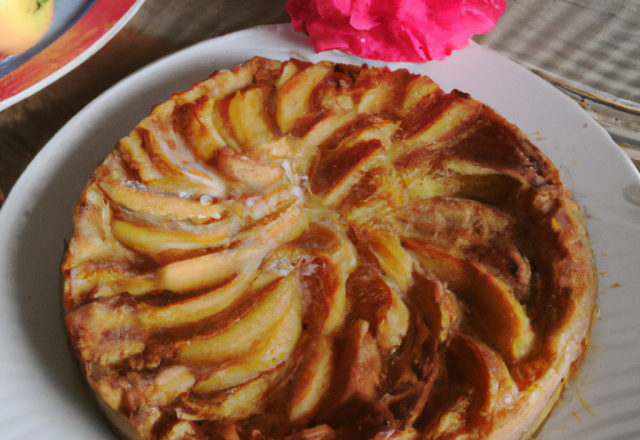 Gâteau aux pommes à faire en famille