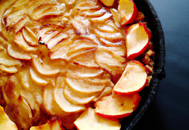 Tarte aux pommes façon Poilane