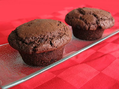 Muffins au triple chocolat