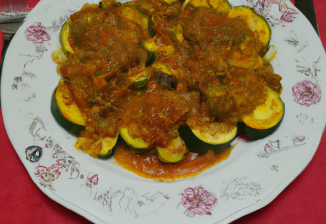 Courgettes à l'étouffée