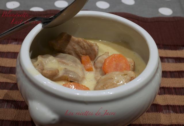 Blanquette de veau au lait de coco