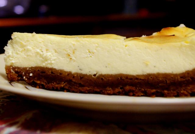 Cheesecake spéculoos-philadelphia au citron