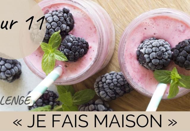 Challenge "je fais maison" Jour 11 : un smoothie maison