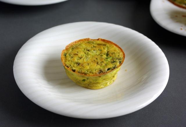 Flan de courgettes et Camembert Le Rustique