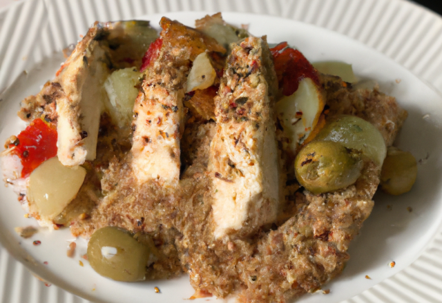 Quinoa au poulet et aux légumes