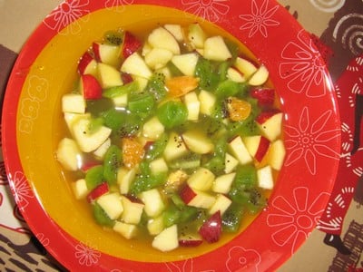 Salade de fruits hivernale et vitaminée