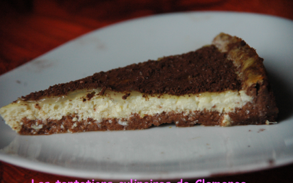 Tarte chocolat, citron et coco