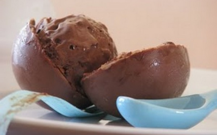 Coco-choco, glace choco noir-pralin