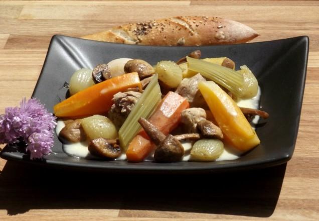 Blanquette de veau à l'ancienne maison