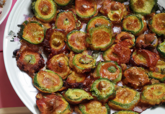 Beignets de courgettes à la marocaine...