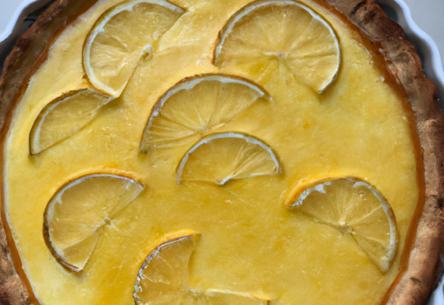 Tarte anglaise au citron