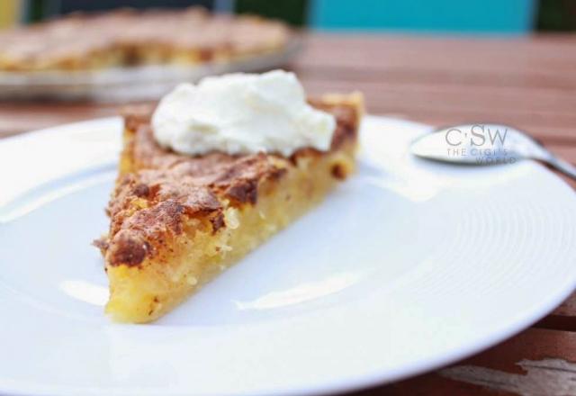 Tarte au dulce de courge spaghetti