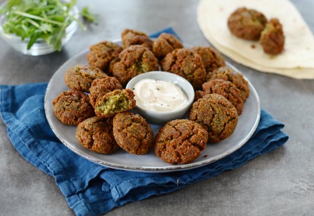 Falafels et sa sauce au tahiné